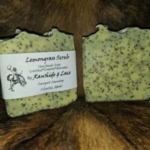 Lemongrass Scrub Handmade Soap