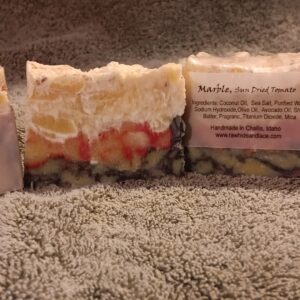 Sun Dried Tomato Marble Soap