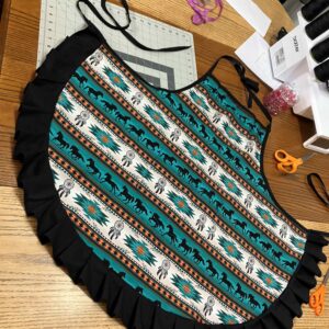 Teal Horse Dreamer Apron