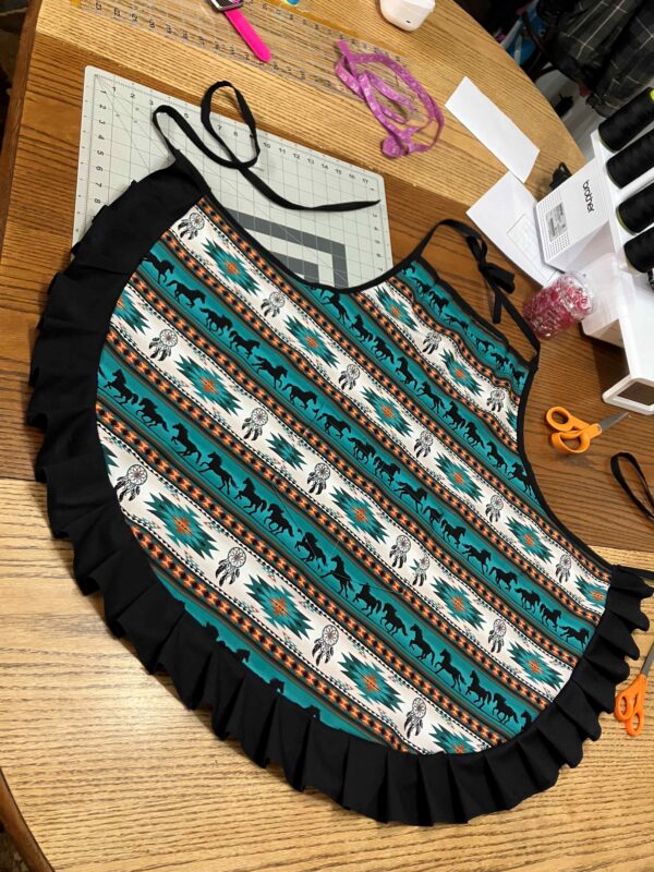 Teal Horse Dreamer Apron