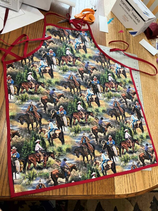 Mens Cowboy Up Apron