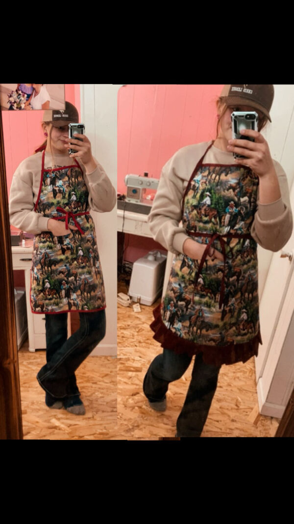 Mens Cowboy Up Apron - Image 3
