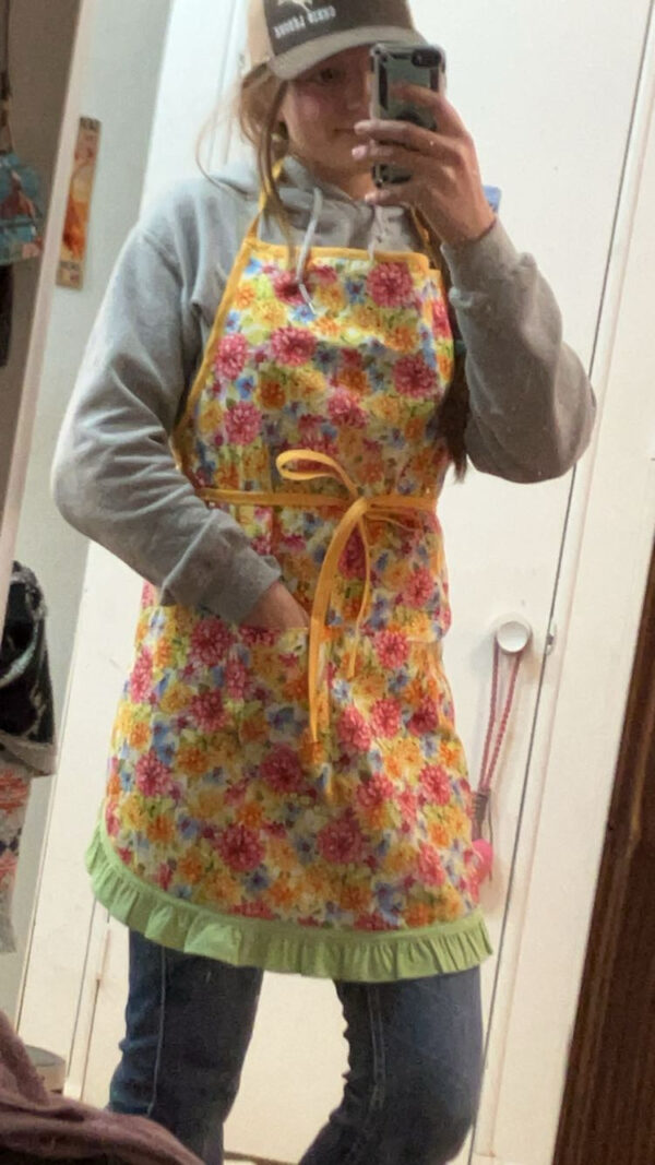 Floral Queen Apron