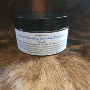 Bentonite/Sea Clay/Activated Charcoal Face Mask – 8oz