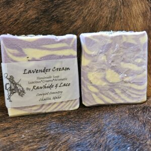 Lavender Cream Handmade Soap