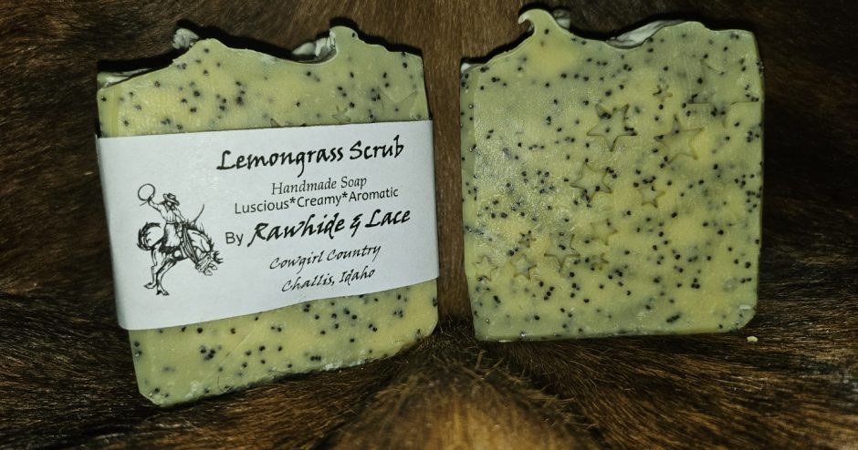 Lemongrass Scrub Handmade Soap